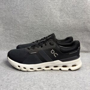 ON Running Shoes Mens Size 13 CloudTec Black & White Low Top Athletic Sneakers